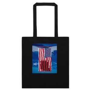 Accountablilty American Flag Tote Bag
